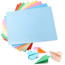A5 Colored Paper 200 Sheets Assorted Pastel Craft Paper for Origami