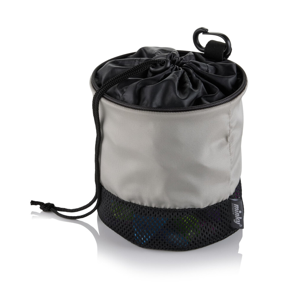 Minky Premium Drawstring Peg Bag - Holds Over 100 Pegs