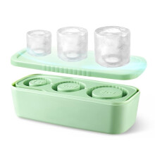 IJsblokjesvorm voor Cup, 3 Stuks Siliconen Ijsblokjesvorm met Deksel en Bak voor 30-40 Oz Tumbler Cups