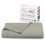 Pizuna 100% Cotton Flat Sheets - Double Dark Brown 1