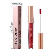 (Matches the image) 12 colors Matte Velvet Lip Glaze Long Lasting Waterproof Non-Sticky Smudge Proof Liquid Lipstick Valentine's Day Gifts