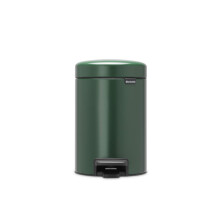 Brabantia Bathroom Pedal Bin, Pine Green, 3 Litre