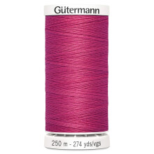 Gutermann Sew All Polyester Thread, 250Mtr, Fantasy Rose (0890)