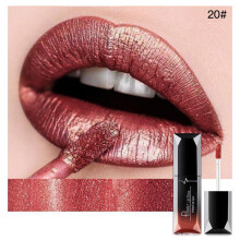 (Matches the image) Matte Lip Glaze High Pigment Liquid Lipstick Waterproof Long-Lasting Non-Stick Cup Women's Makeup Essential