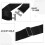 4Stk Damen Strumpfhalter Elastisch Verstellbar Strap Gürtel 6