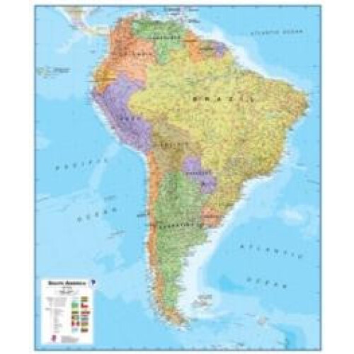 America south laminated Other Book