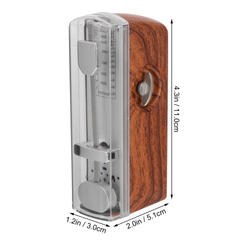 3Stk Universal Metronome Hellbraun Für Anfänger Instrumente 1