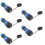 IP68 Waterproof Aviation Plug Socket Nut Plug Socket SP16 2-Core Terminal Block 5 Pieces 1