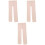 3Stk Leggings Beige Hochwertig Elastisch Für Winter 3