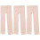 3Stk Leggings Beige Hochwertig Elastisch Für Winter 4