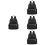 4Stk Lässiger Oxford Rucksack Damen Schule Reise 3