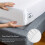 LuxClub Double Fitted Sheet - with 40cm Deep Pocket Extra Depth Microf 2