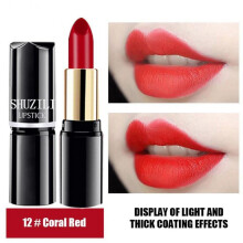 (Matches the image) Lipstick Smooth Tube Lipsticks Waterproof Long-lasting Moisturizing Lip Makeup