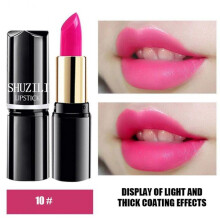 (Matches the image) Lipstick Smooth Tube Lipsticks Waterproof Long-lasting Moisturizing Lip Makeup