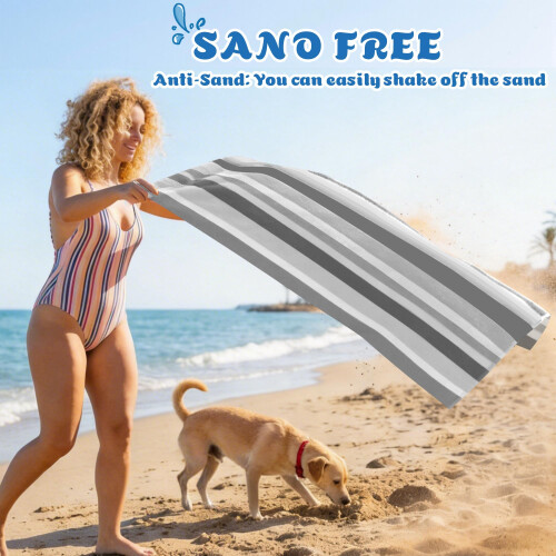 Anavasi Microfibre Beach Towels for Adults 2