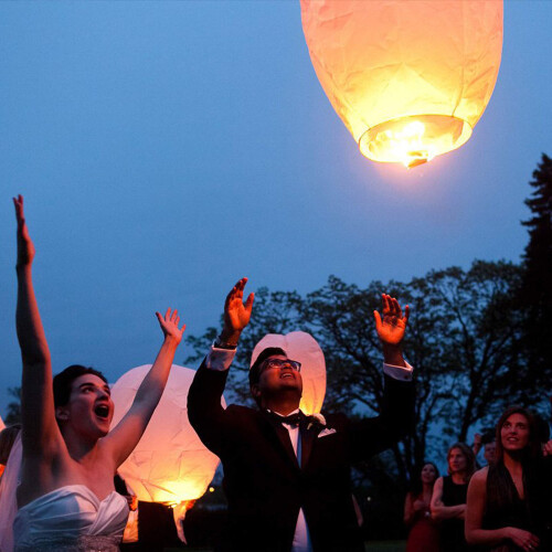 LABOTA 5 Pack Chinese Sky Lanterns - Sky Lantern to Release in Memory 1