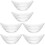 6Stk Leichte Sauce Schalen Transparent Ingot Form Dips 2