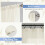 Simplebrand Ivory Sheer Curtains 229 cm Length 2 Panels Set 2