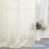 Simplebrand Ivory Sheer Curtains 229 cm Length 2 Panels Set 3