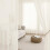 Simplebrand Ivory Sheer Curtains 229 cm Length 2 Panels Set 6