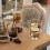 3Stk Metall Aufbewahrungsbox Organizer Gold 9