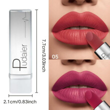 (Matches the image) Waterproof 24 Hours Velvet Matte Lip Gloss Moisturizing Nude Lipsticks Long Lasting Sexy Red Lip Tint Makeup Cosmetic Lip Gloss