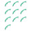 10X Motor Hall Board Electric Scooter Hall Sensor Board for  MAX G2 Motor Hall Sensor PCB Board 1