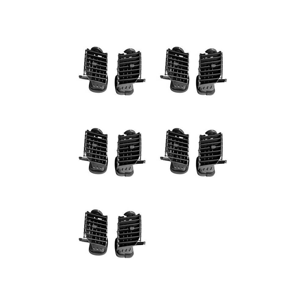 5Pair Dashboard Air Conditioning Outlet Grille Nozzle For Hilux 2004-2015 Central Control A/C Air Vent Assembly 4713321026807
