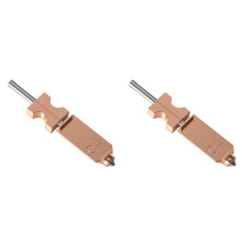 2X for Flashforge AD5X Hotend Nozzle Upgraded 0.4mm Stainless Steel Hotend 3D Printer Accessories