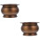 2Pièces Brûleur D'encens Maison Marron Storage 6