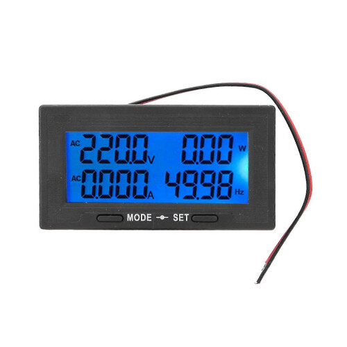 LCD Display Voltage Meter for AC Power Factor Measurement 2
