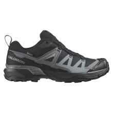 (Black, 7.5 (Adults')) Salomon Mens Walking Shoes Trainers X Ultra 360 Gore Tex Waterproof Lace Up blac