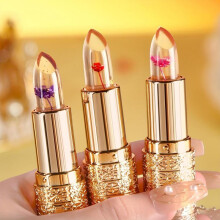(Matches the image) Color Changing Lipsticks Non Cup Stick Flower Make-up For Women Waterproof Long Lasting Cosmetics Matte Lipstick