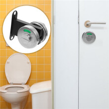 2X Rood en Groen Indicatorslot Badkamer Bezet Teken Deurslotnummer Koperen Camperslot Toiletsloten Baby Draagbaar