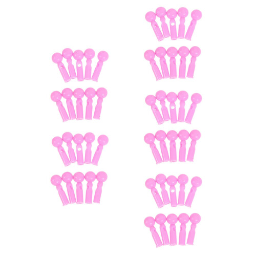 50Pièces Accessoires Réparation Rose Plastique