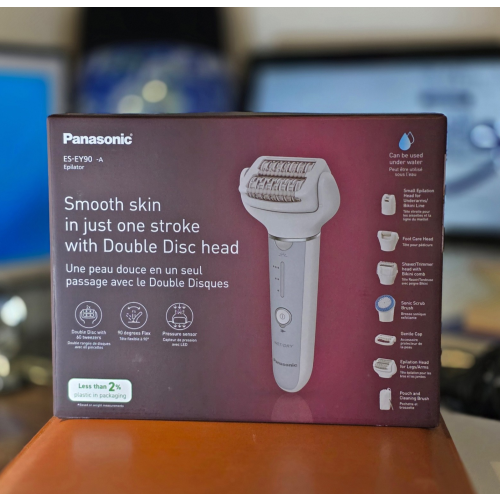 Panasonic ES-EY90-A511 Wet and Dry Epilator 1