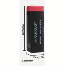 (Matches the image) Carved lipstick Pearl Lipstick Non-stick Cup Long-lasting Moisturizing Lipstick Non-fading Glitter Lipstick Preservative-free