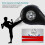 Double kicking pads for Taekwondo - Training target 2