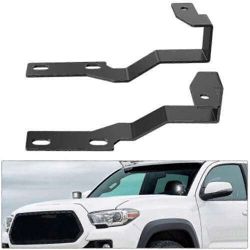Light pod brackets for 2005-2015 car hoods 2