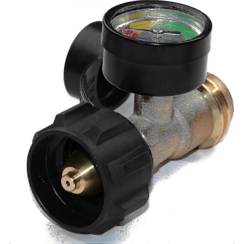 Color coded gas gauge for cylinder - Propane tank level indicator 1