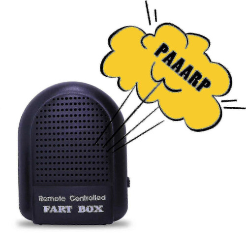 April Fools' fart machine with remote for pranksters 1