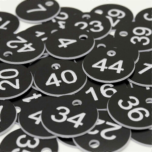 Numbered tags for bee boxes - 100pcs beehive mark labels supply 1