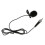 Mini microphone for Sennheiser 3.5mm lapel clip black 5