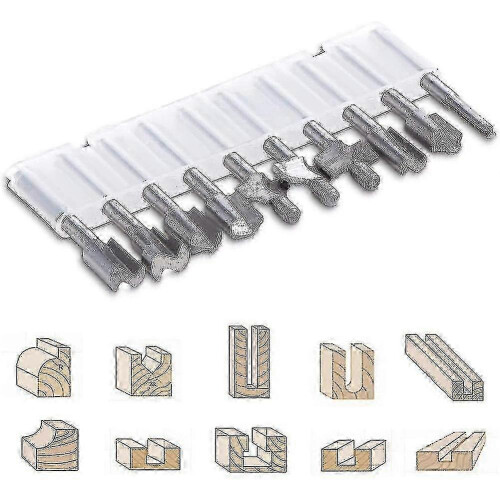 3mm engraving bits for Dremel - 20Pc HSS router set carbide tips 1