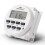 12V DC Programmable Time Switch - 15.98 Inch LCD Digital Timer TM618N-4 3