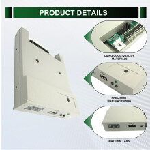 SFR1M44 U100 USB Floppy Drive Emulator ABS Machine voor Industrie Grijs