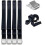 Heavy duty corkscrew stakes for trampoline anchoring 2