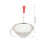 4Pièces Cuillères Passoires Acier Argent Multi Usage Cuisine 2