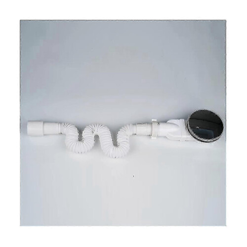 Chrome ABS shower drain for small shower, 36L/min side outlet 2
