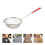4Pièces Cuillères Passoires Acier Argent Multi Usage Cuisine 6